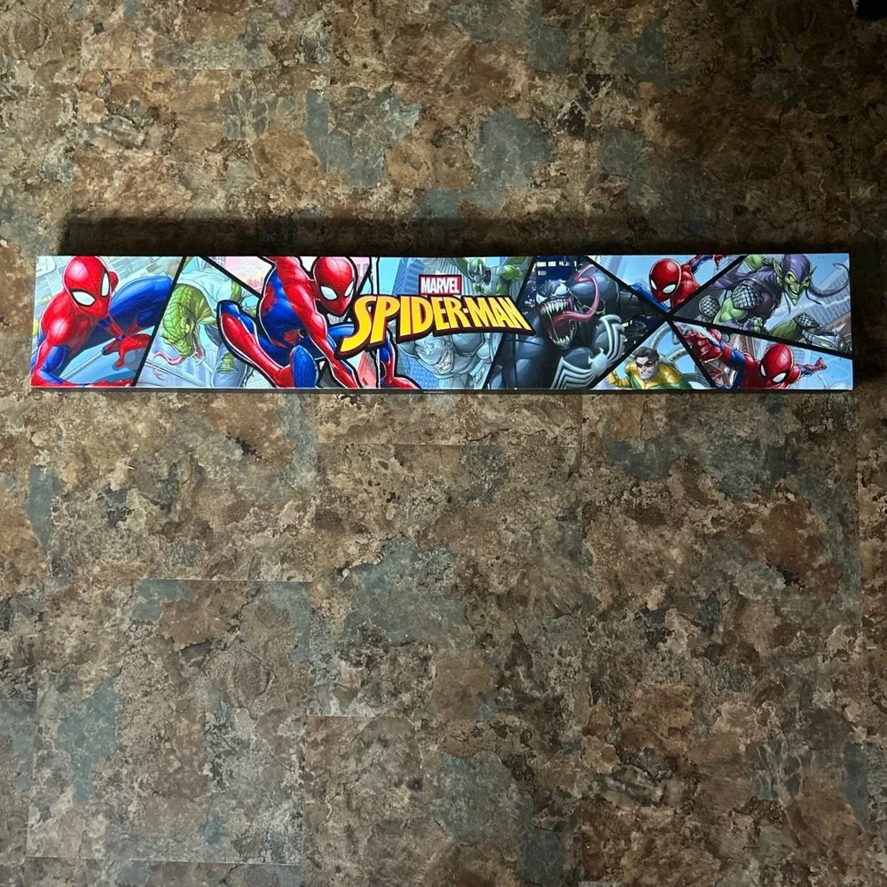 Comic Walls Marvel Spiderman Wooden Canvas Picture Wall Bedroom Home Decor
